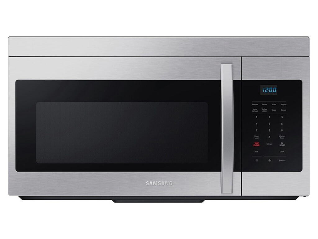 1.8 cu. ft. Stainless steel over-range microwave