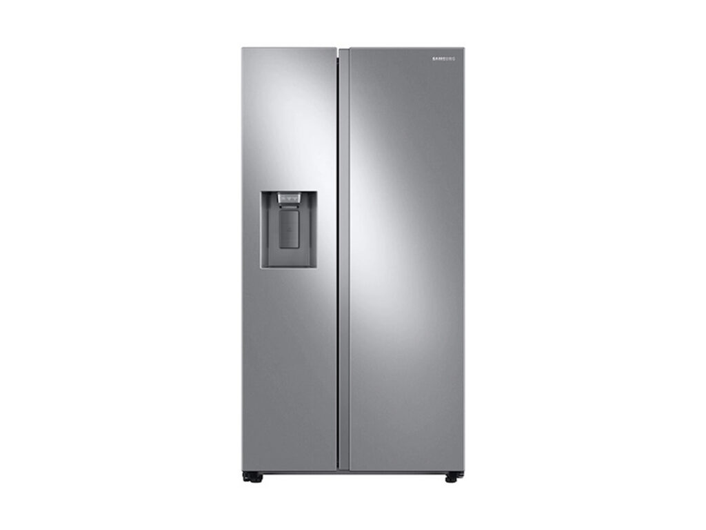 27 cu. ft. Side-by-side stainless steel refrigerator