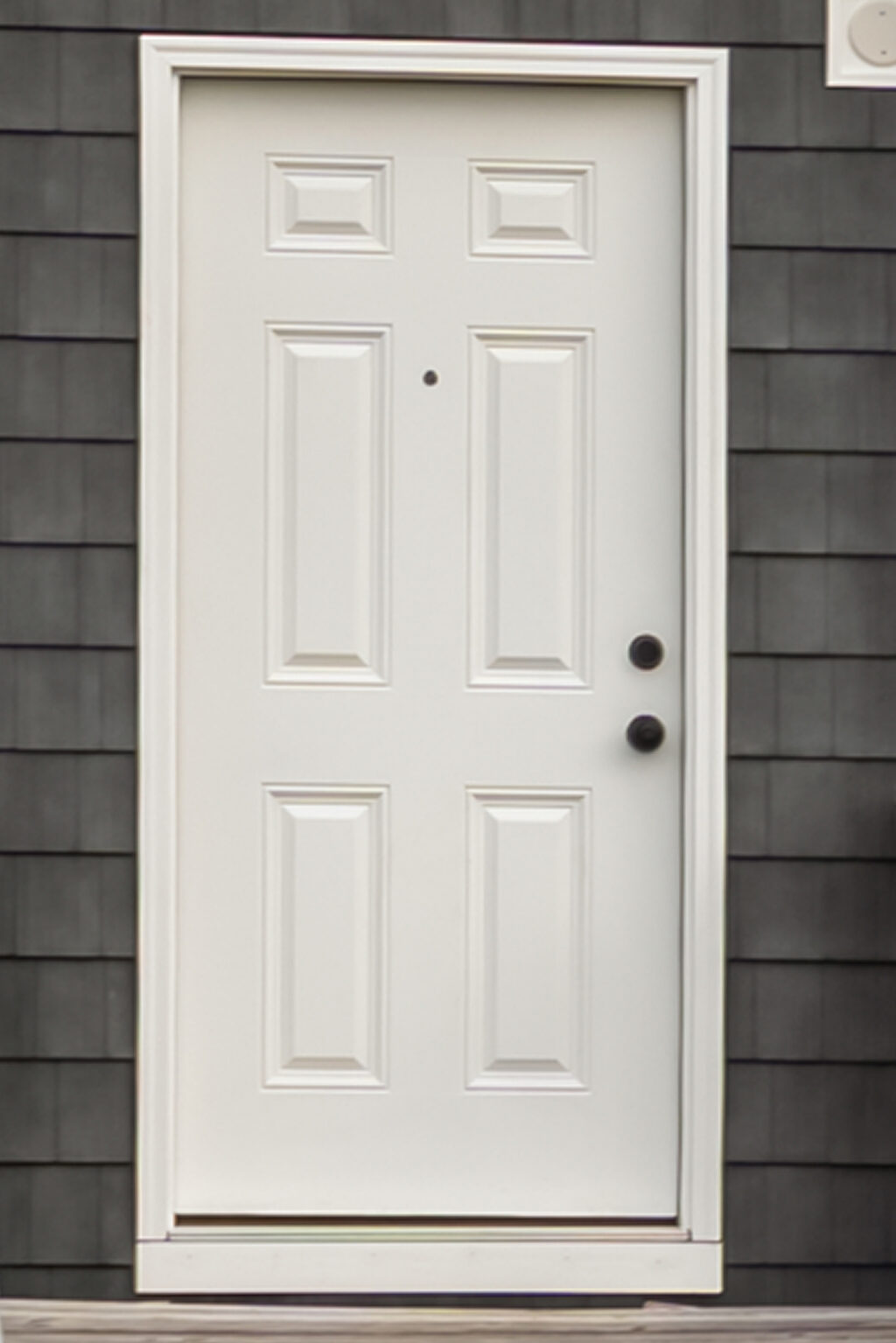 Front door - white 6-panel