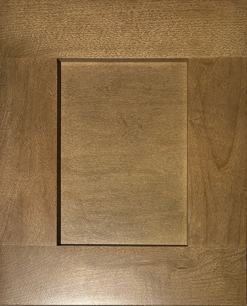 Bleached Maple - hardwood cabinets