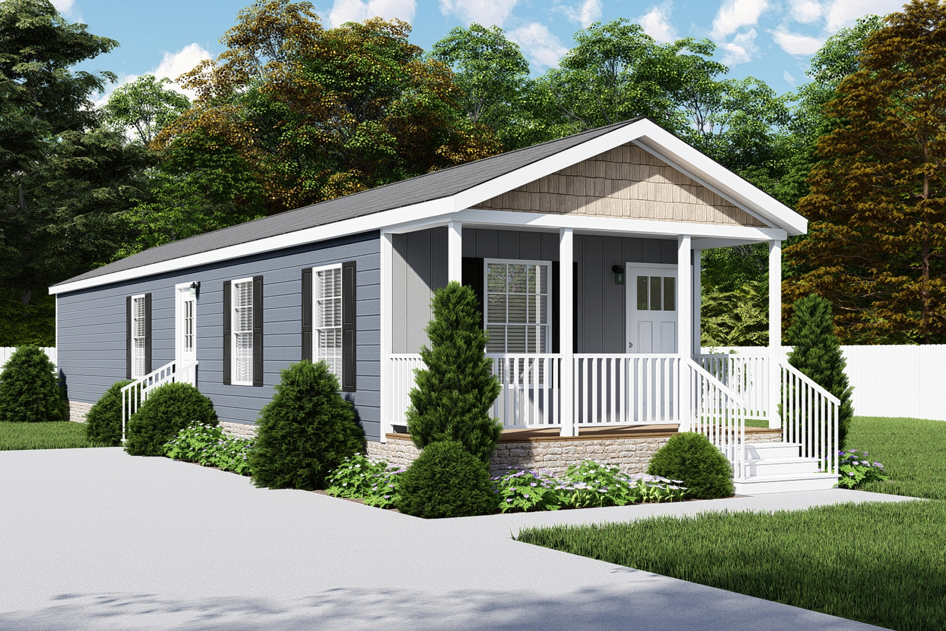 Shake accent siding Photo