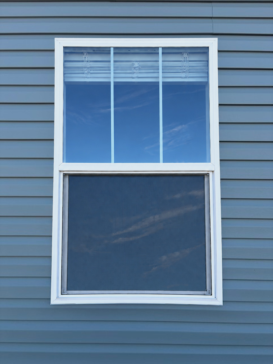 White windows